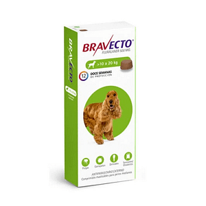 Bravecto perros 10 a 20 kg