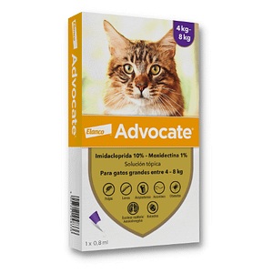 Advocate Gatos 4 a 8 kg