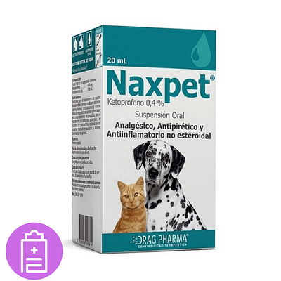 Naxpet – suspensión oral 0.4% / Ketoprofeno